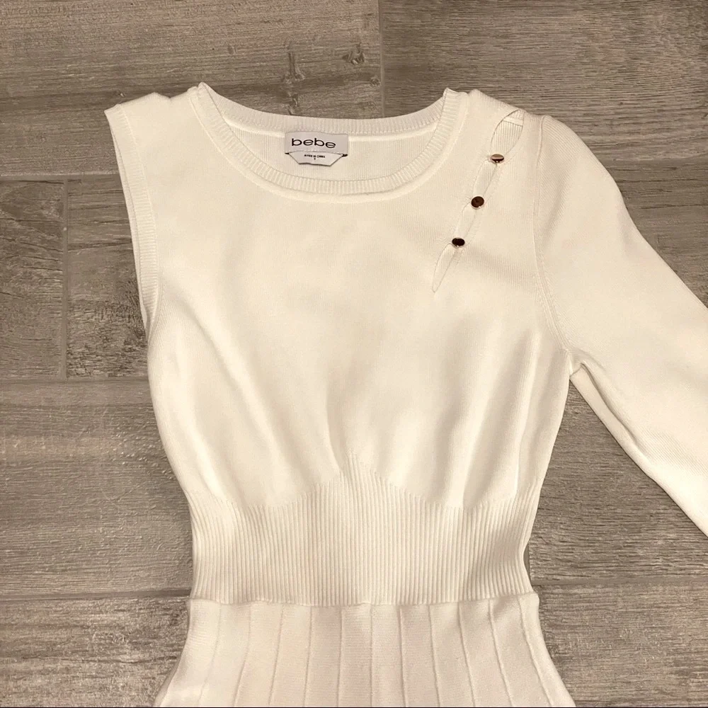 Bebe asymmetric dress - Picture 4 of 10